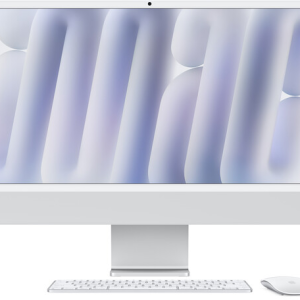 Apple iMac 24" (MWUC3CI/A) • Chip M4 8-Core • GPU 8‑Core • 16 GB RAM • 256 GB SSD • Plata