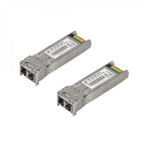 Módulos SFP+ Ubiquiti 10Gbps Multimodo LC 850nm (Pack 2) UACC-OM-MM-10G-D