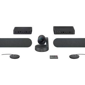 Sistema de Videoconferencia Profesional Logitech Rally Plus 4K