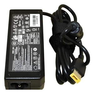 Cargador para Notebook Lenovo 65W 20V 3.25A Punta Cuadrada Negro