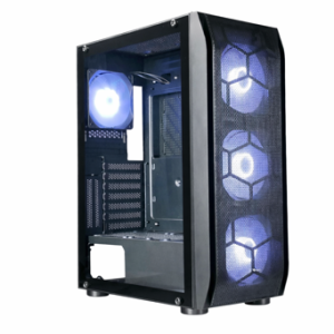 PC Gamer ESGAMING Ryzen 5 5500 + RTX 5060 8GB ARGB | 16GB RAM | 512GB NVMe | WiFi | FreeDOS