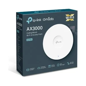 Punto de Acceso WiFi 6 TP-Link Omada EAP650 AX3000 para Techo