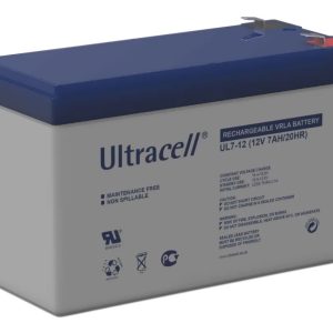 Batería 12V 7Ah Ultracell UL7-12 VRLA Recargable